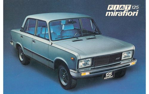 Fiat celebra los 50 años del Fiat 125 en Argentina